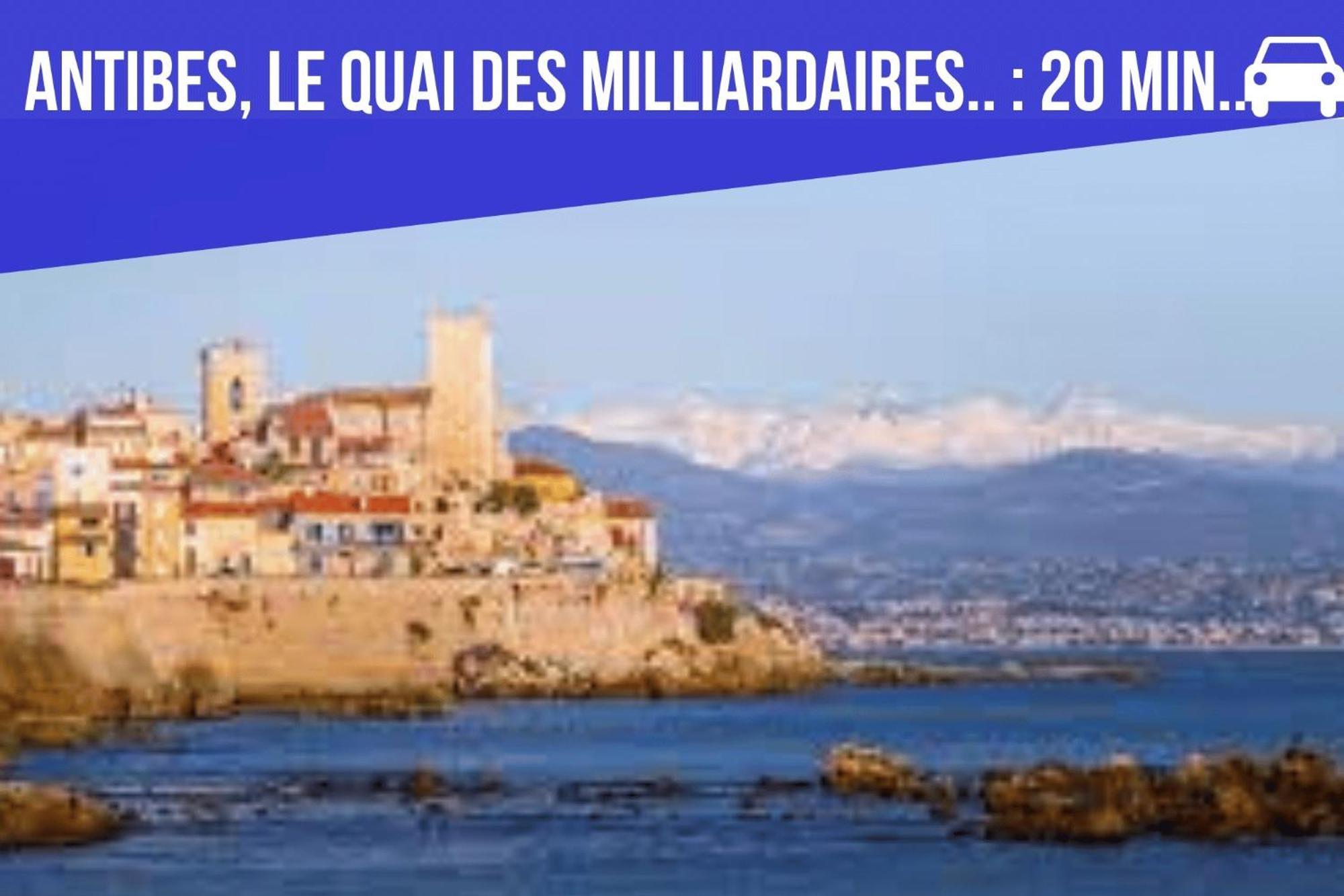 Bed & Breakfast Les Hauts De Cagnes Vue Mer Et Montagne Apartment ภายนอก รูปภาพ