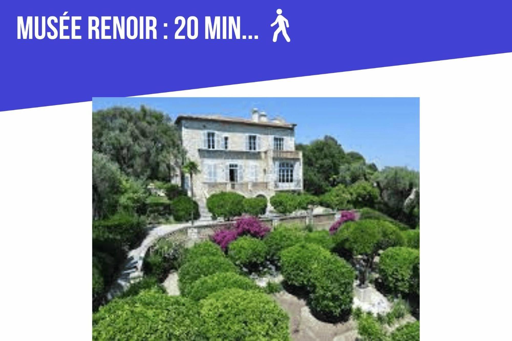 Bed & Breakfast Les Hauts De Cagnes Vue Mer Et Montagne Apartment ภายนอก รูปภาพ