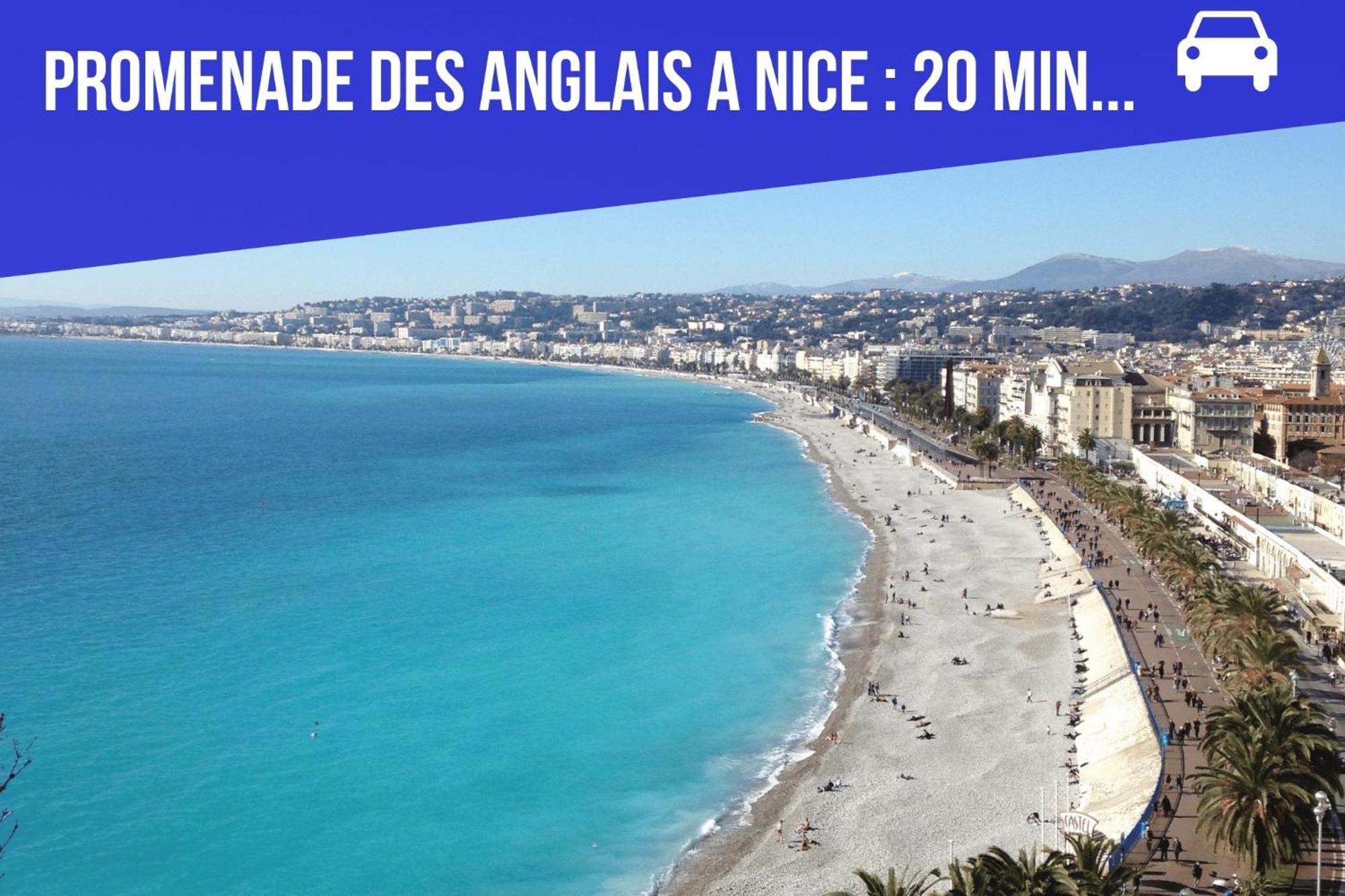 Bed & Breakfast Les Hauts De Cagnes Vue Mer Et Montagne Apartment ภายนอก รูปภาพ
