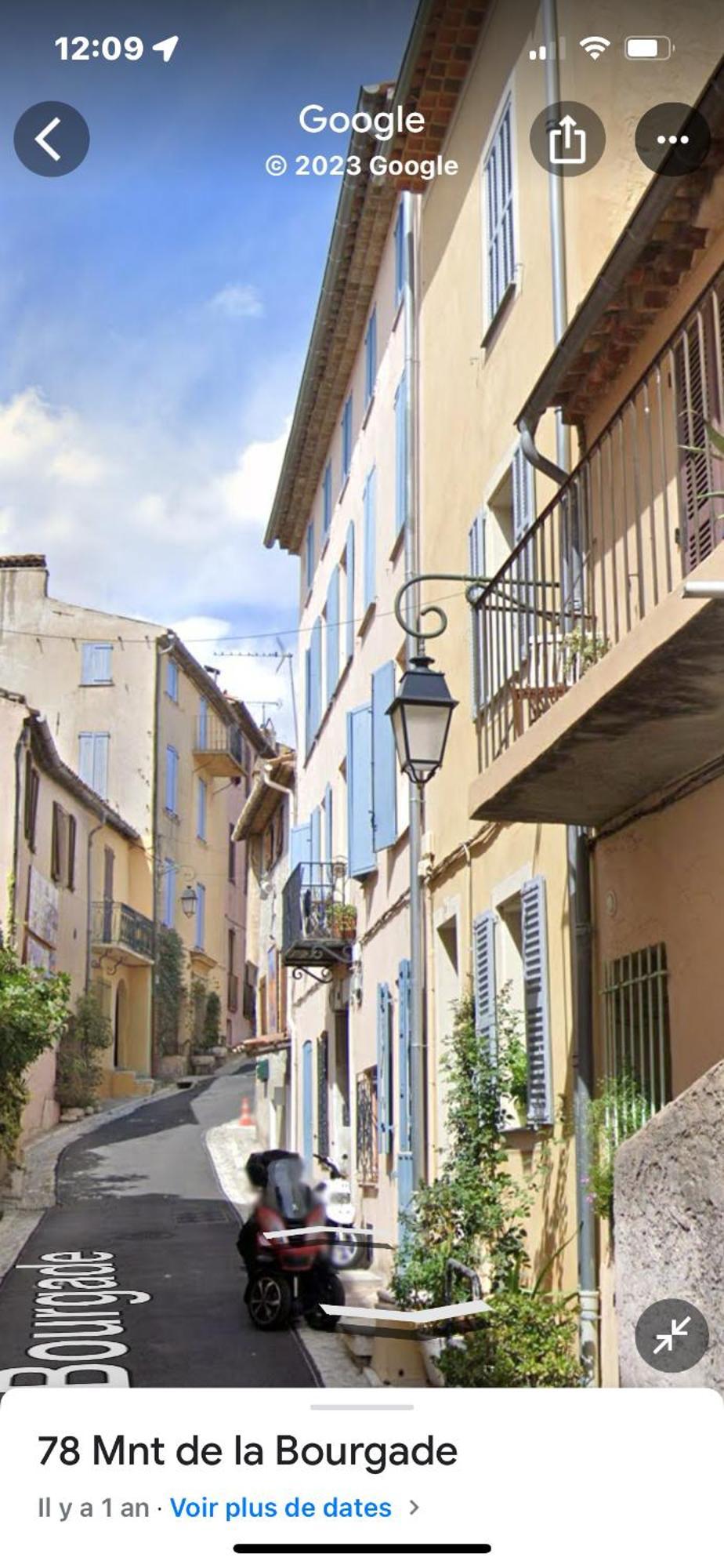 Bed & Breakfast Les Hauts De Cagnes Vue Mer Et Montagne Apartment ภายนอก รูปภาพ
